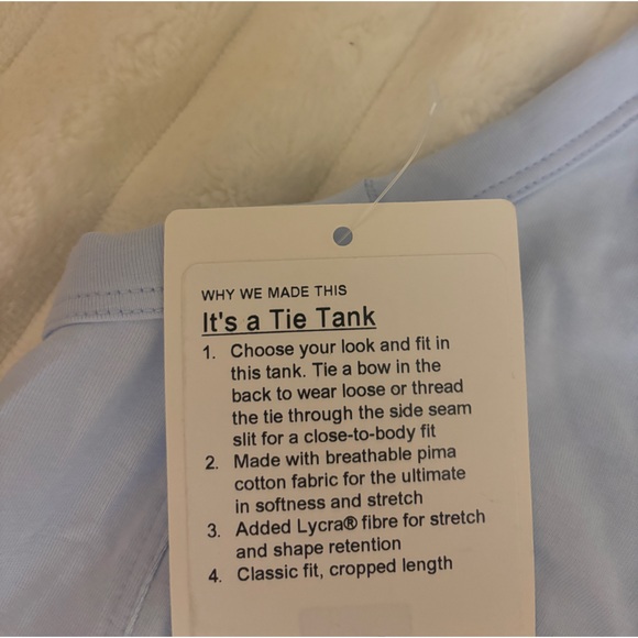 Lululemon It’s A Tie Tank Top - Picture 3 of 5